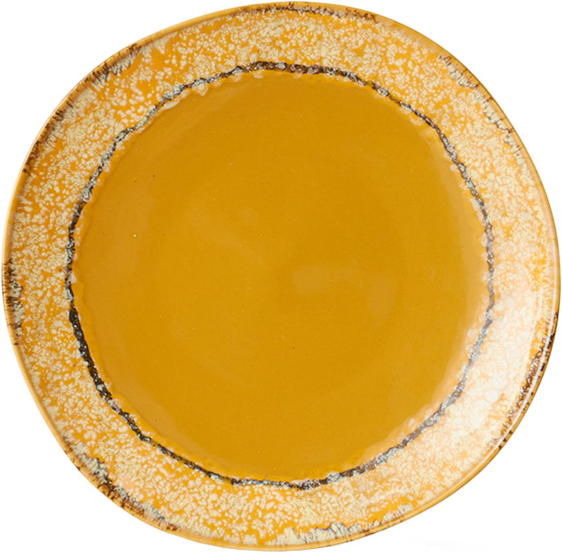 2-assiettes-d-appoint-en-gres-jaune-22cm-paradise-hkliving-2
