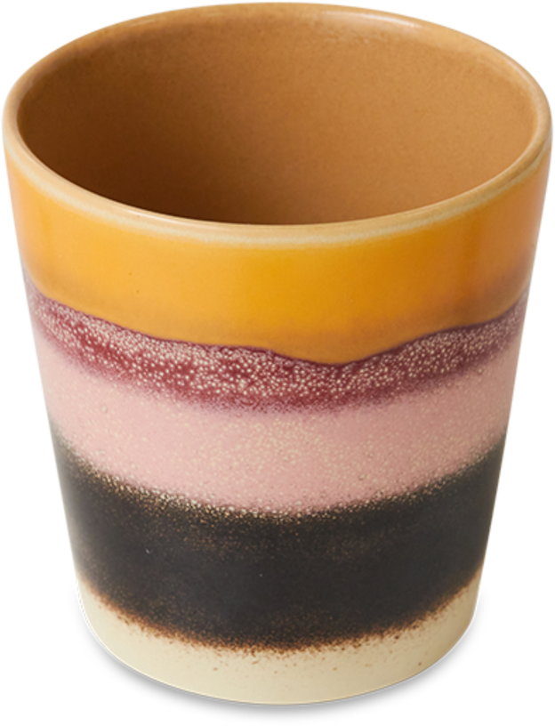 tasse-a-cafe-en-gres-8cm-sunset-hkliving-2