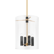 Lanterne en laiton laiton ancien 41x55cm Adonis - Corbett Lighting
