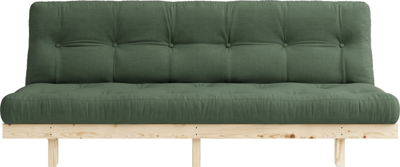 canape-convertible-en-bois-de-pin-et-matelas-vert-olive-130x200cm-lean-karup-design-2