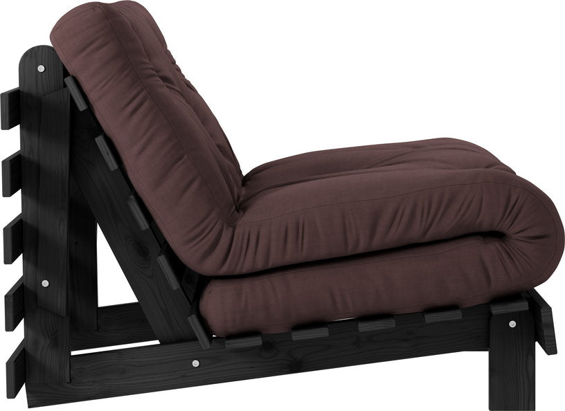 canape-convertible-en-bois-de-pin-noir-laque-et-matelas-marron-90x200cm-roots-90-karup-design-2