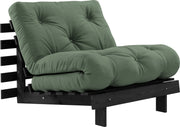 canape-convertible-en-bois-noir-laque-et-matelas-vert-olive-90x200cm-roots-90-karup-design-1