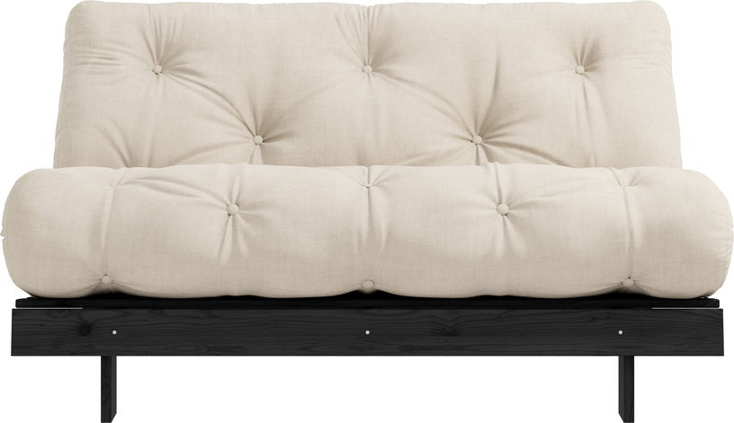 canape-convertible-en-bois-de-pin-noir-laque-et-matelas-beige-140x200cm-roots-140-karup-design-2