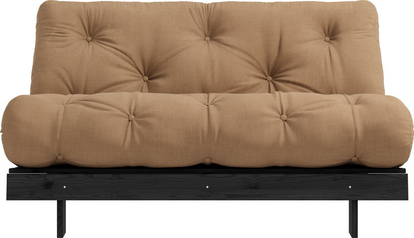 canape-convertible-en-bois-de-pin-noir-laque-et-matelas-mocca-140x200cm-roots-140-karup-design-2