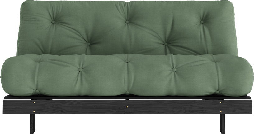 canape-convertible-en-bois-noir-laque-et-matelas-vert-olive-160x200cm-roots-160-karup-design-3