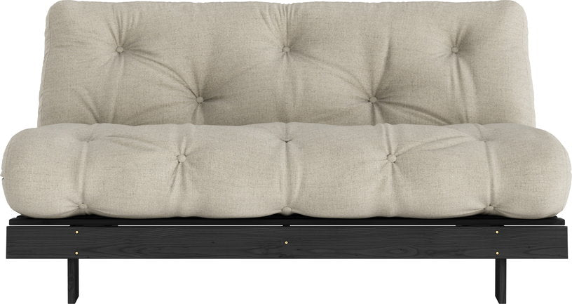 canape-convertible-en-bois-de-pin-noir-laque-et-matelas-lin-160x200cm-roots-160-karup-design-3
