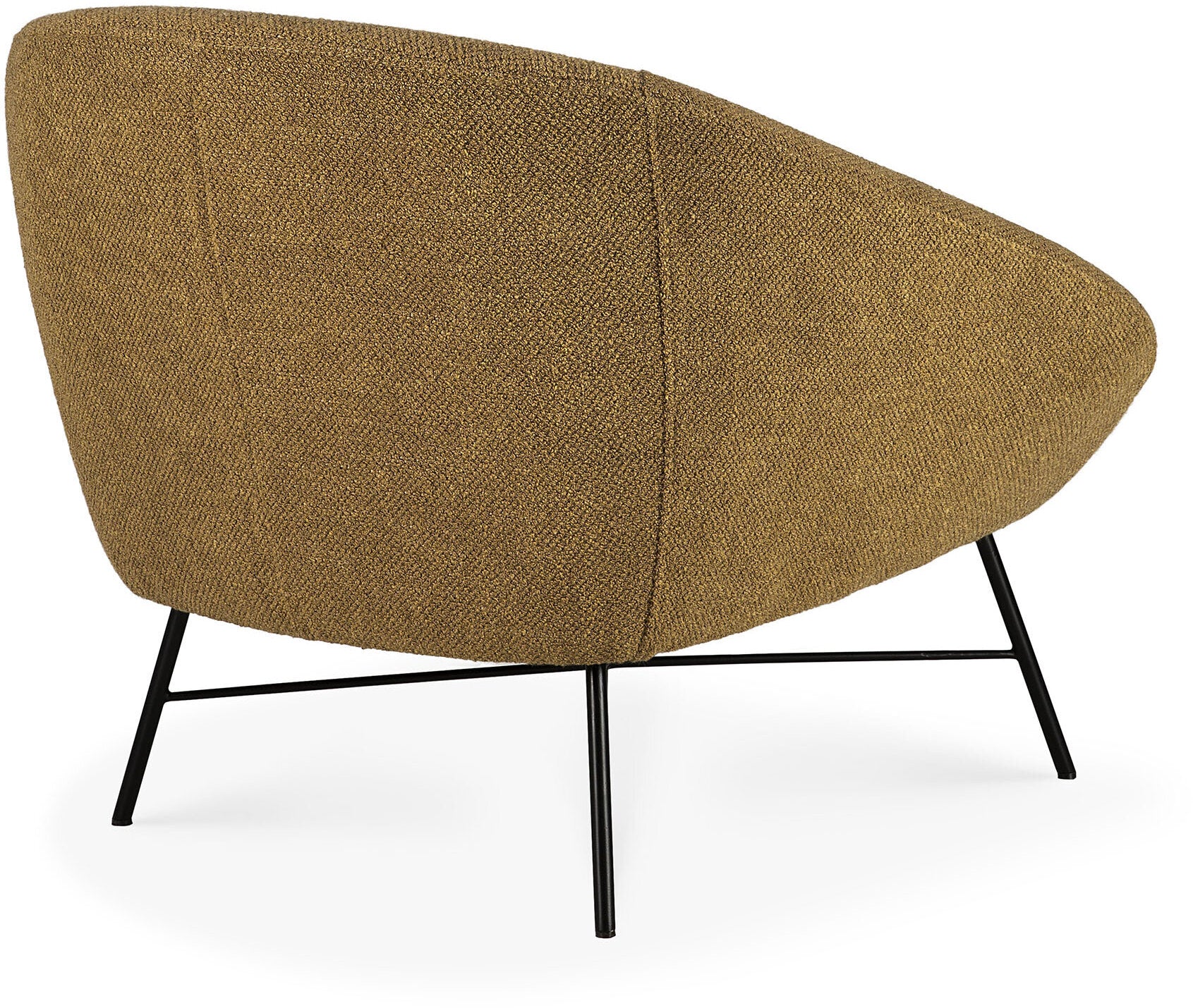 Fauteuil en textile gingembre Barrow - Ethnicraft — 359684.jpg