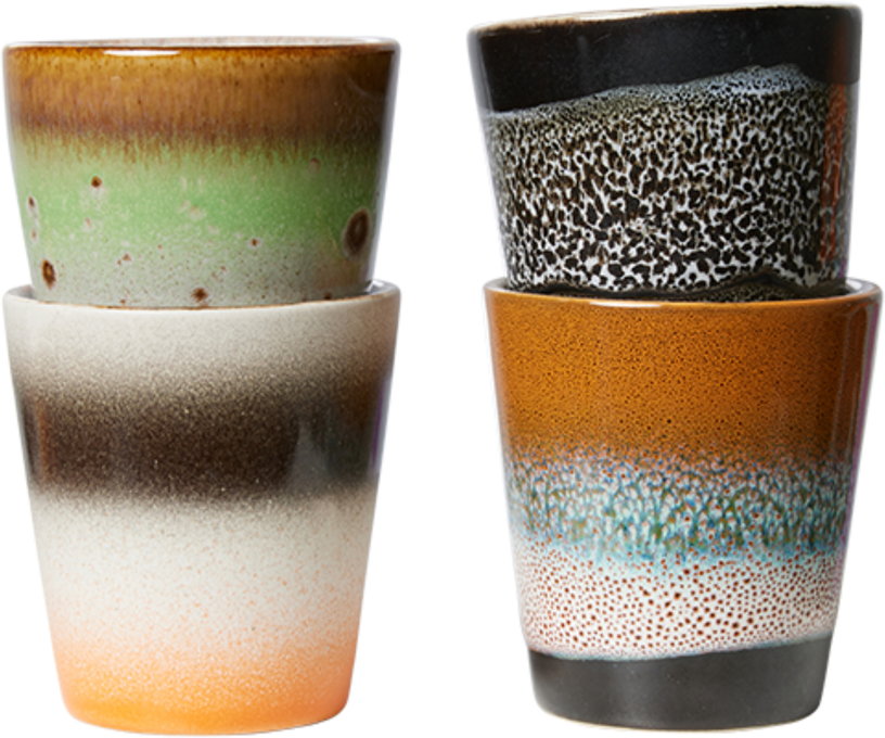 4-tasses-ristretto-en-ceramique-good-vibes-vaisselle-70-s-hkliving-1
