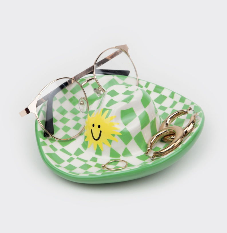 plateau-en-ceramique-chapeau-de-cowboy-vert-15-5cm-doiy-2