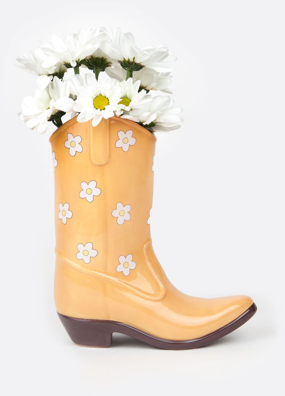 vase-en-ceramique-botte-de-cowboy-jaune-23cm-doiy-3