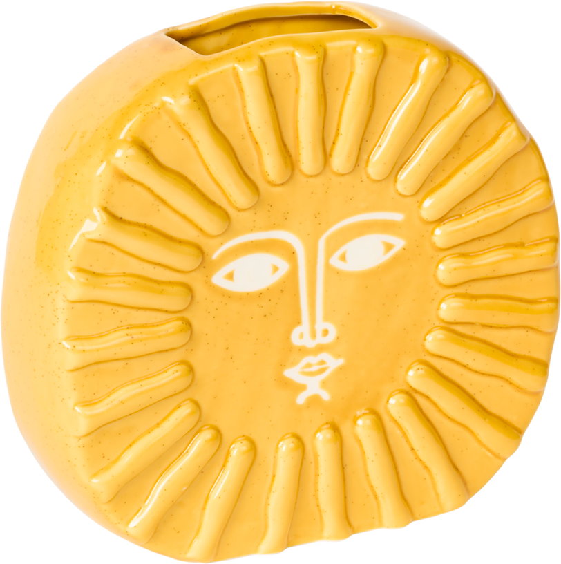 vase-en-ceramique-soleil-jaune-18cm-doiy-1