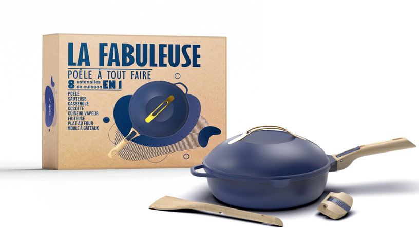 poele-1-a-8-personnes-en-metal-recycle-bleu-sahir-28cm-la-fabuleuse-cookut-1