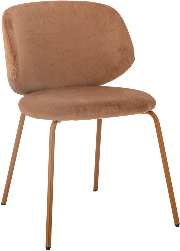 ponte-chaise-de-salle-a-manger-orange-polyester-recycle-bloomingville-4