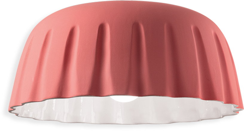 plafonnier-en-ceramique-rose-corail-40x17cm-madame-gres-ferroluce-1