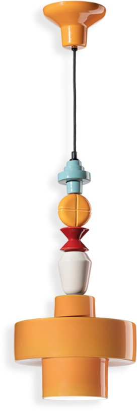 suspension-en-ceramique-jaune-28x60cm-lariat-ferroluce-1