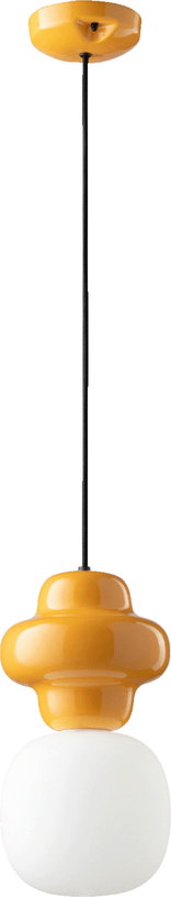suspension-en-verre-opalin-et-ceramique-jaune-citron-17x32cm-copacabana-ferroluce-1