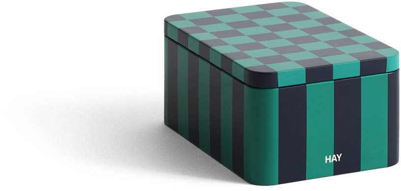boite-en-fer-damier-vert-et-bleu-fonce-17x11-1x7-3cm-tin-hay-1