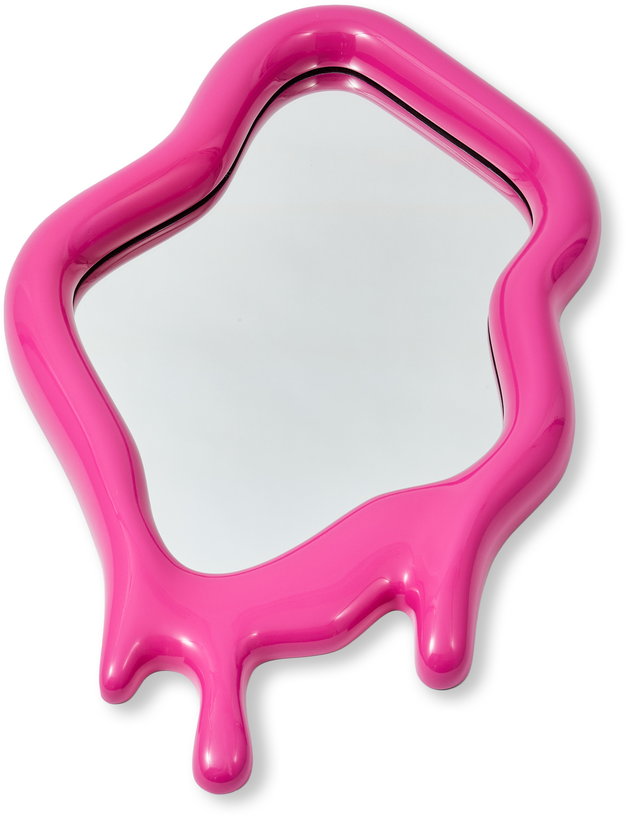 miroir-cadre-effet-coule-en-polyester-laque-rose-45x70cm-melting-pols-potten-1