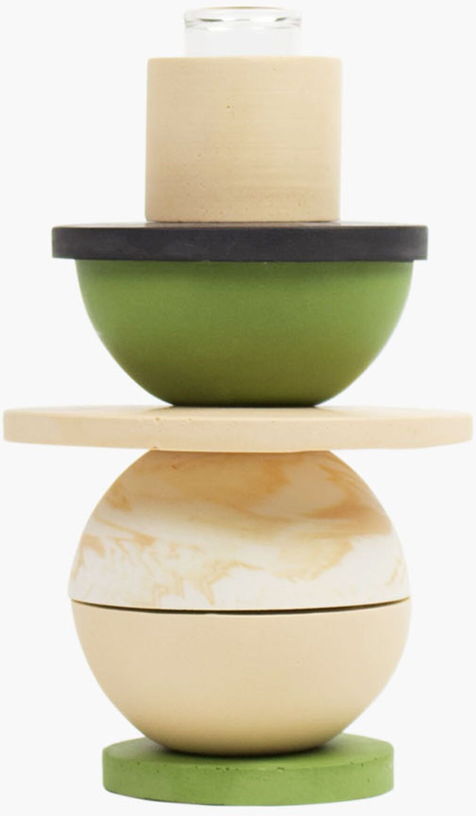 vase-modulable-en-verre-et-roche-saline-verte-9-5x15cm-modulo-studio-rosaroom-1