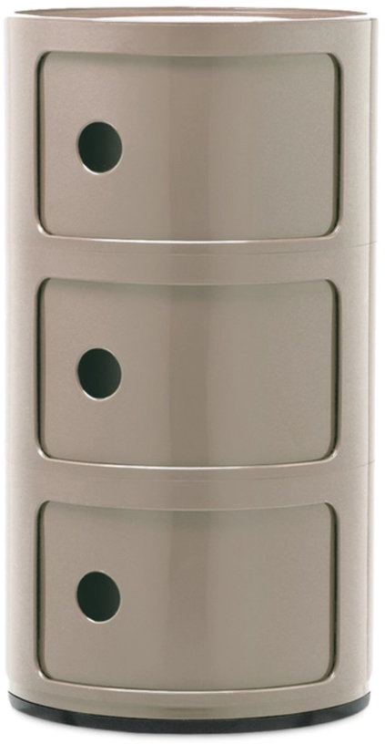 table-de-chevet-dove-grey-3-tiroirs-componibili-kartell-1