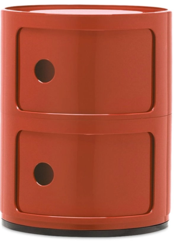 table-de-chevet-ambre-2-tiroirs-componibili-kartell-1