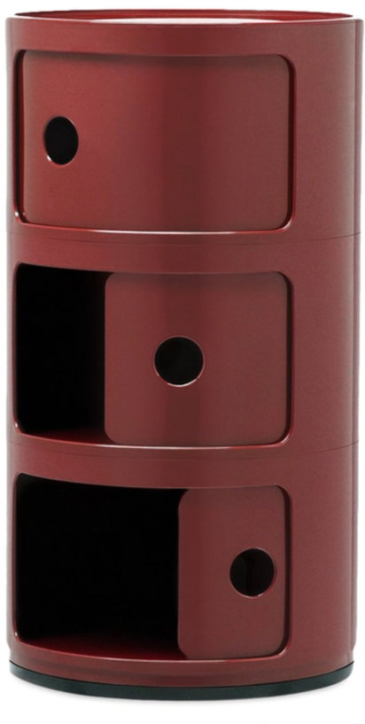 table-de-chevet-bordeaux-3-tiroirs-componibili-kartell-2