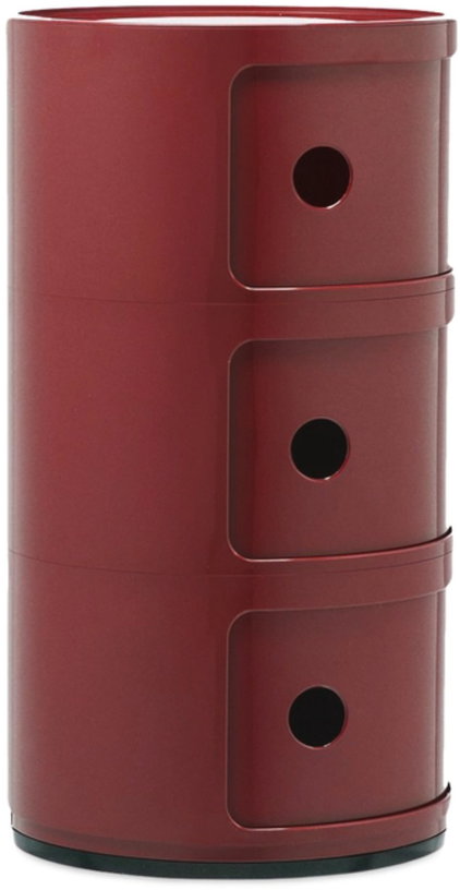table-de-chevet-bordeaux-3-tiroirs-componibili-kartell-3