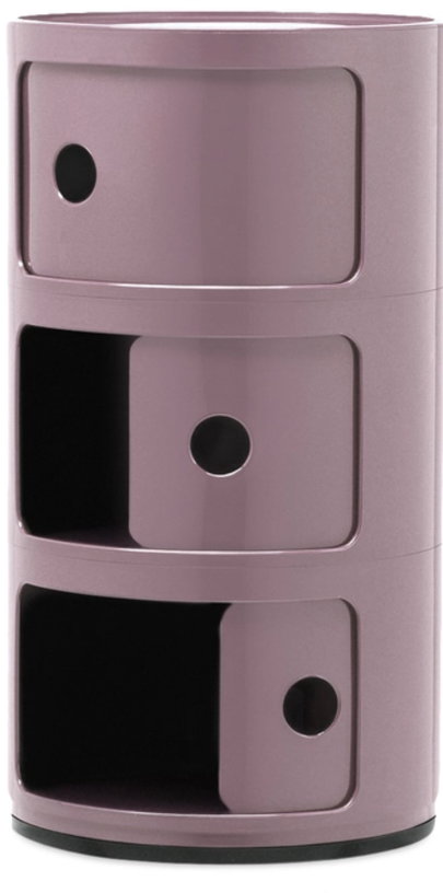 table-de-chevet-mauve-3-tiroirs-componibili-kartell-2