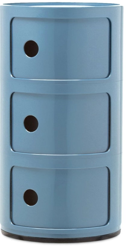 table-de-chevet-bleu-clair-azzurro-3-tiroirs-componibili-kartell-1