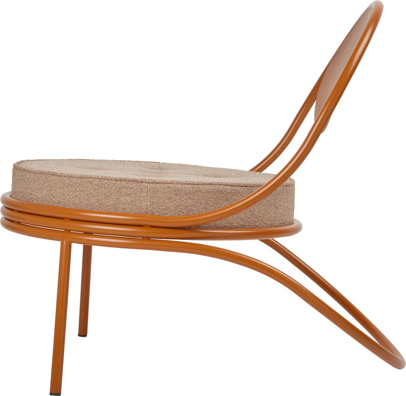 fauteuil-lounge-orange-et-boucle-copacabana-gubi-3