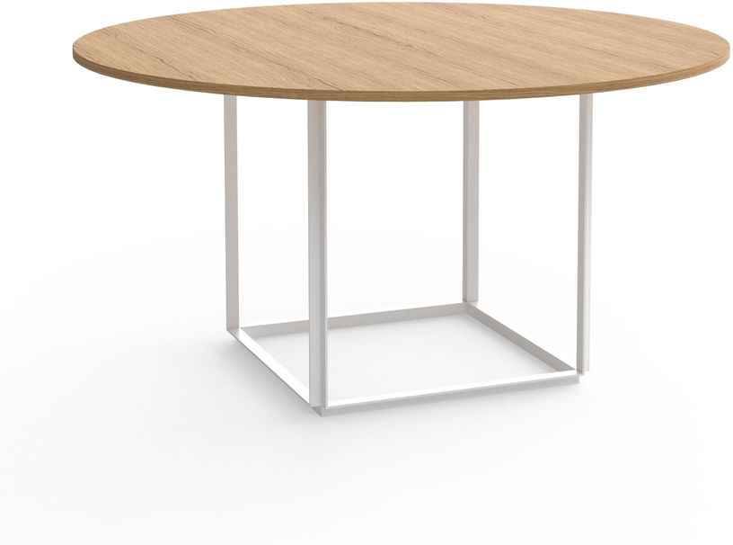 table-en-chene-clair-et-structure-en-acier-blanc-145cm-florence-new-works-2