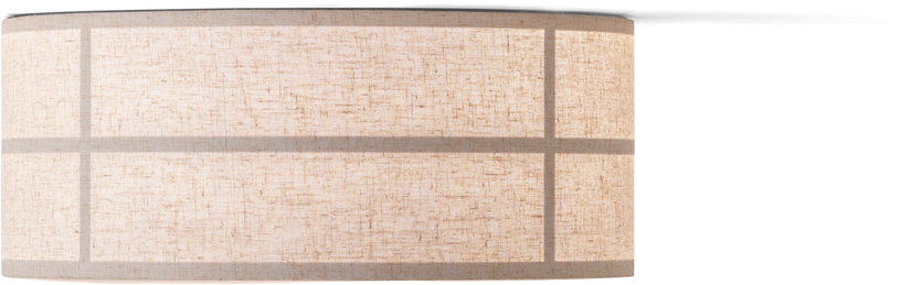 plafonnier-en-acier-et-lin-naturel-20x50cm-hashira-audo-1