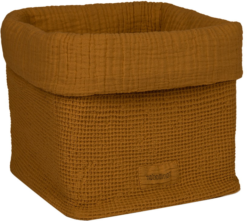 panier-en-coton-lave-marron-dore-20x18cm-wabi-sabi-nobodinoz-1