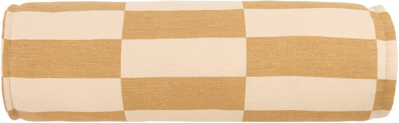 coussin-cylindrique-en-coton-bio-a-carreaux-moutarde-et-sable-50x18x18cm-vibes-nobodinoz-2