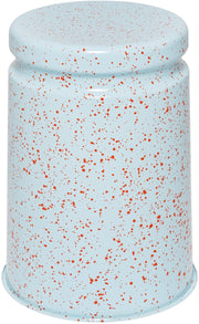 Tabouret en acier bleu tacheté orange rouge Last Stool - Hem — 370462.jpg