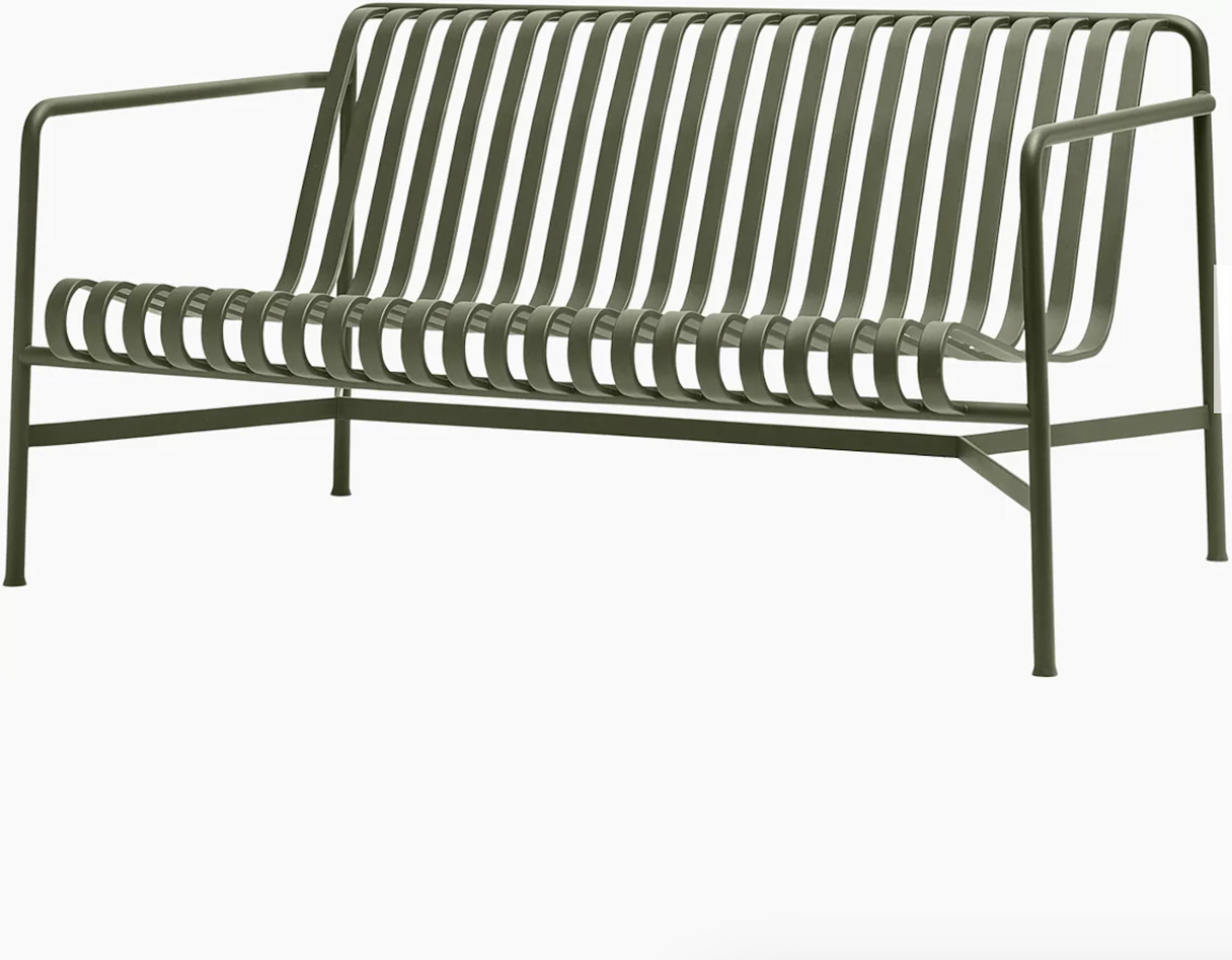 Canapé de jardin en métal olive Palissade - HAY-2-HT — 370526.jpg