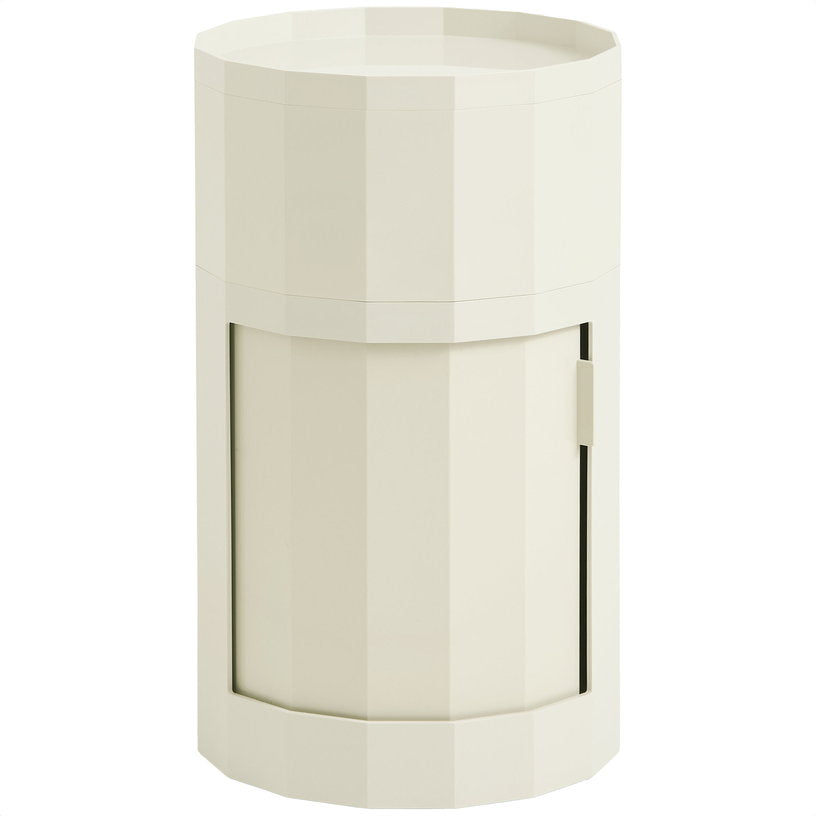 table-de-chevet-en-plastique-recycle-ivoire-a-facettes-38x38x66cm-facet-hay-1