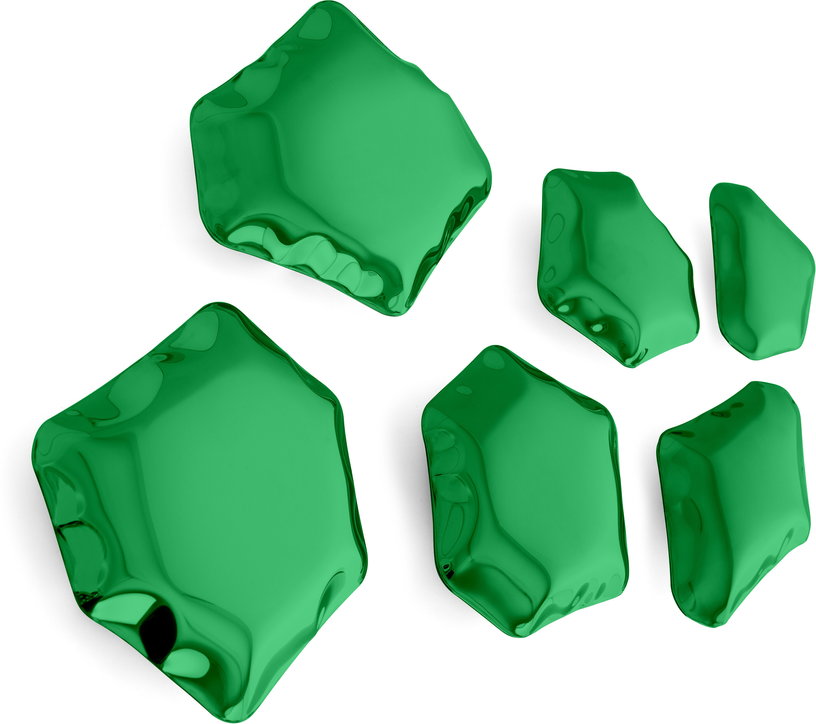 6-decorations-murales-inox-vert-emeraude-kamyki-zieta-1