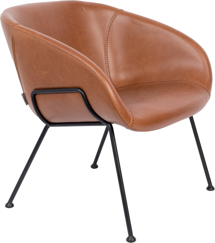fauteuil-en-cuir-marron-72cm-feston-zuiver-2