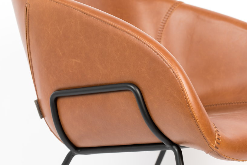 fauteuil-en-cuir-marron-72cm-feston-zuiver-8