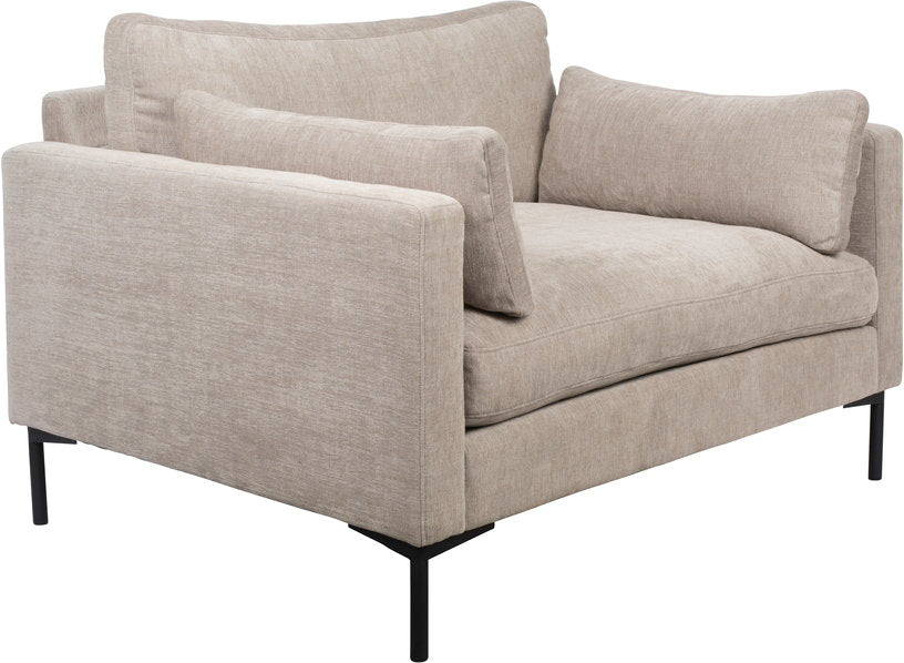 fauteuil-en-polyester-latte-125x82cm-summer-love-zuiver-2