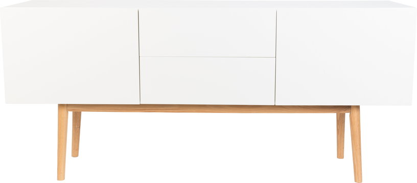 console-en-chene-et-bois-mdf-blanc-160cm-dressoir-zuiver-1
