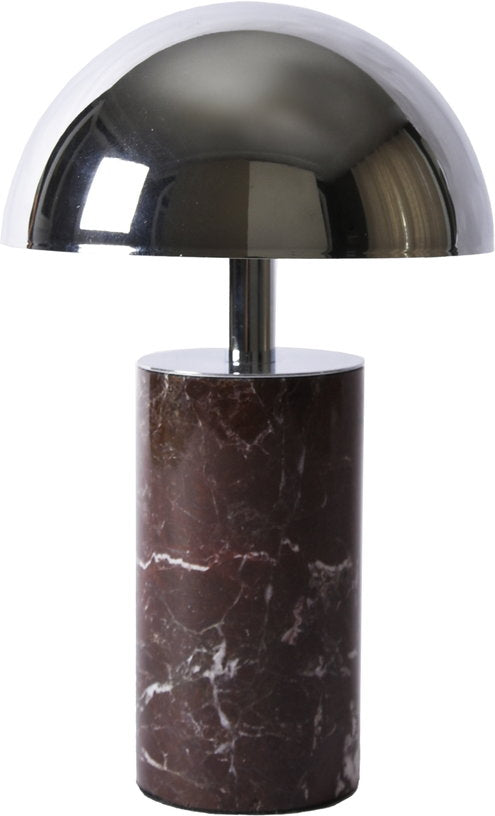 lampe-baladeuse-en-marbre-rouge-et-abat-jour-chrome-15x27cm-adei-baccaris-1
