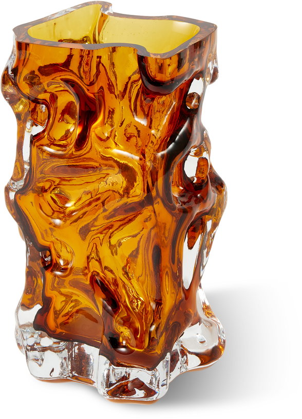 vase-en-verre-recycle-orange-16x15x29cm-ice-pols-potten-1