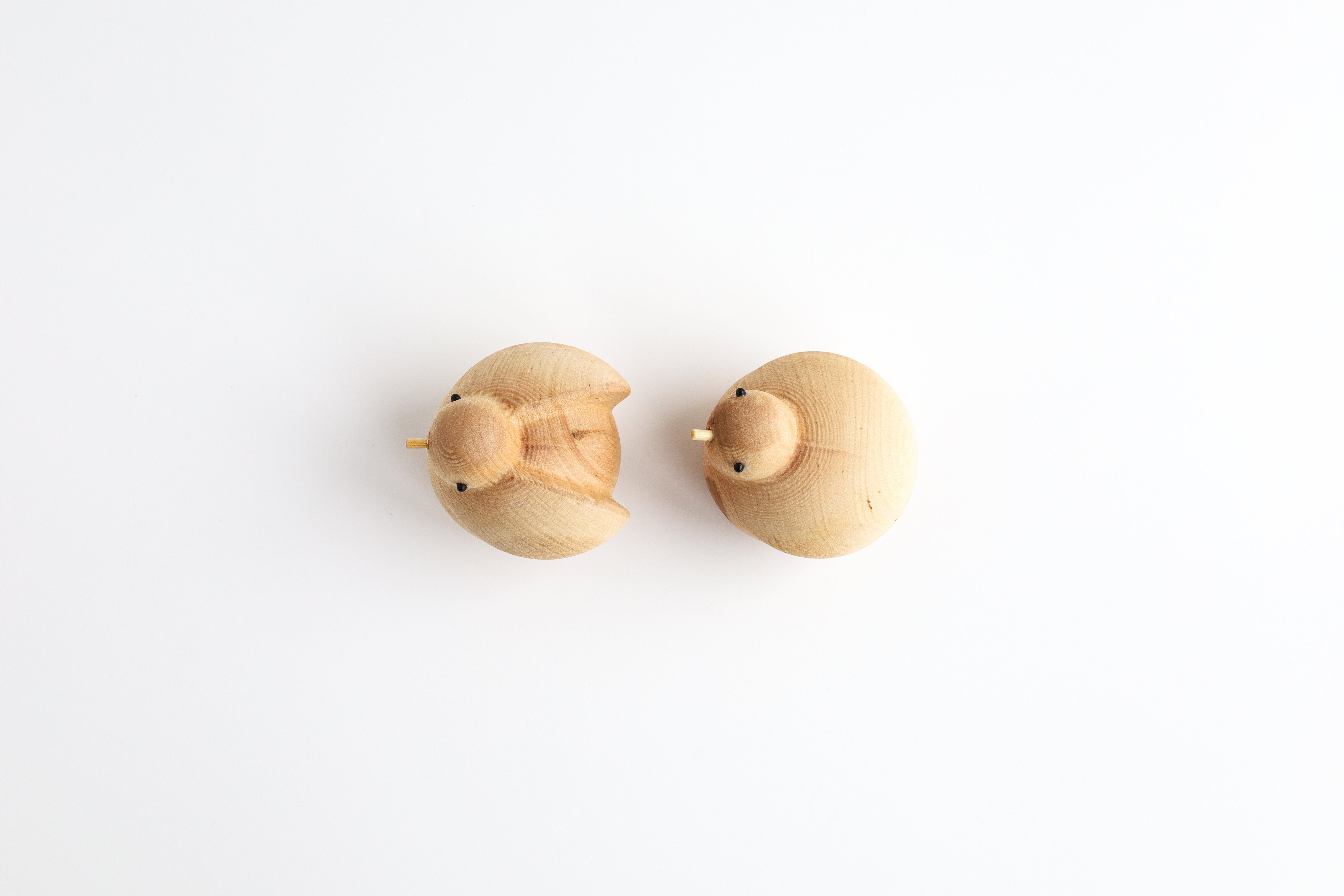 Figurine en bouleau naturel oiseau nicheur I Piccolini - EMKO — 372240.jpg