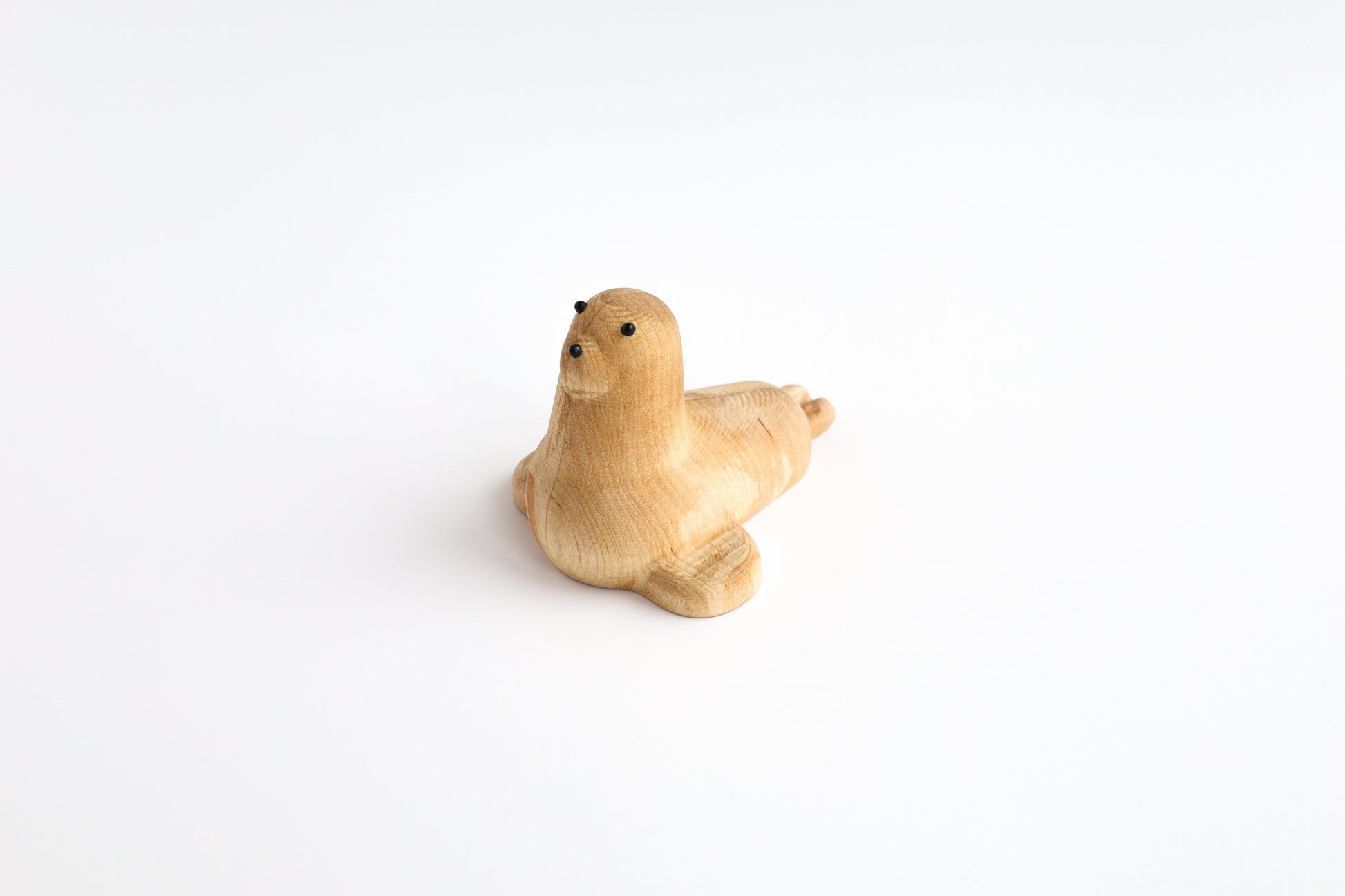 Figurine en bouleau naturel phoque I Piccolini - EMKO — 372271.jpg