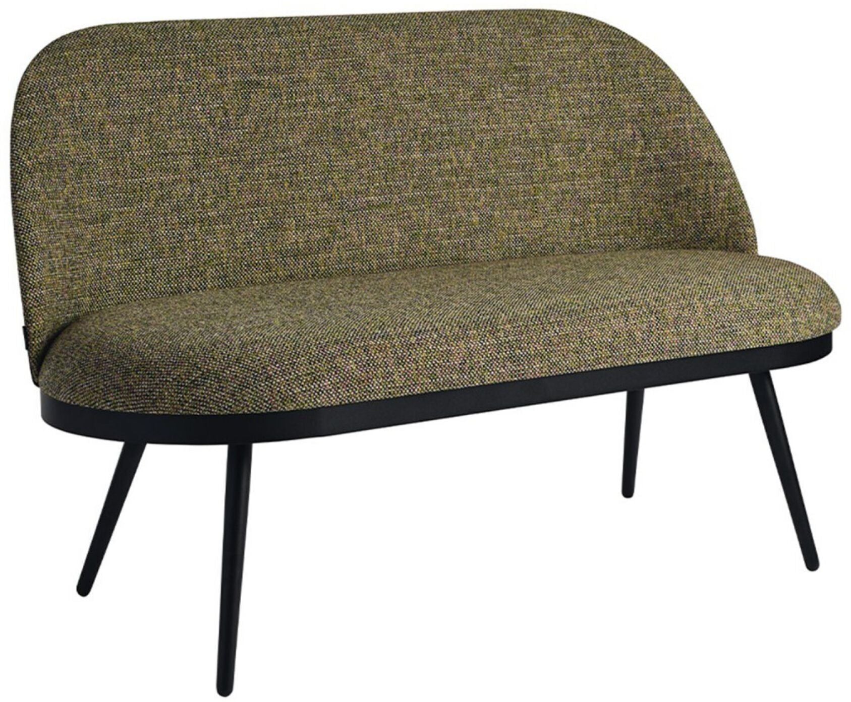 Banquette en métal noir et assise jaune or 1648 Lili - Resistub — 372383.jpg