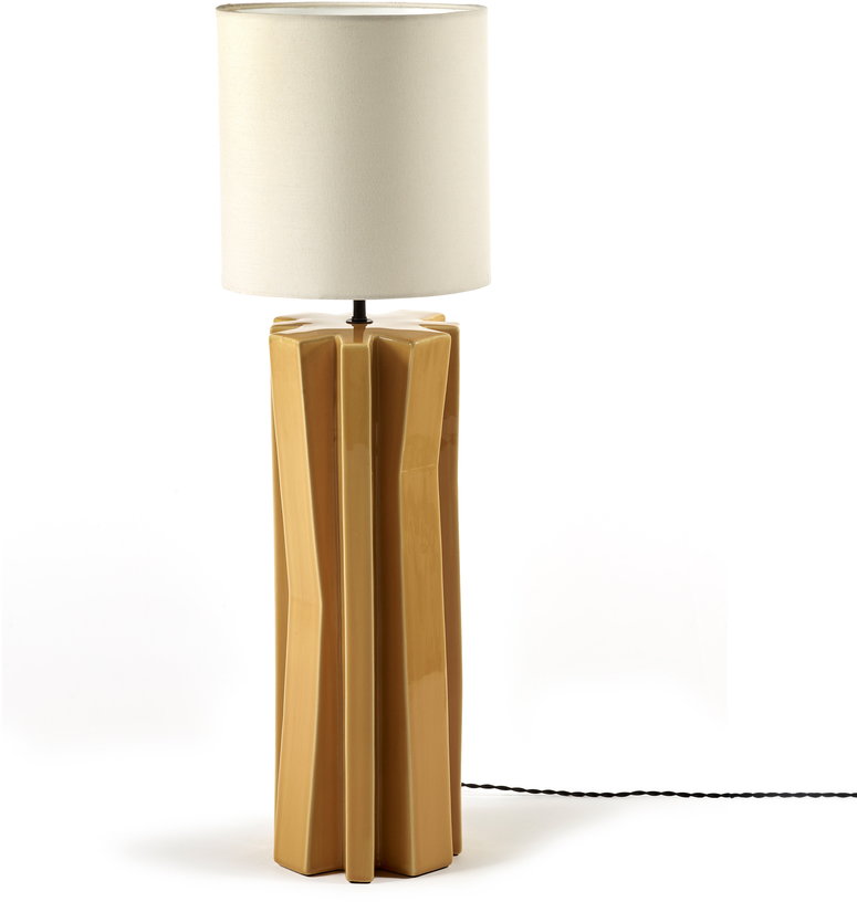 lampe-en-ceramique-jaune-et-abat-jour-en-lin-blanc-25x25x82cm-yucca-3-serax-1