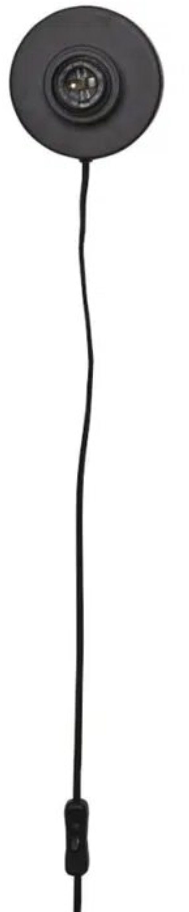Applique murale en fer noir 10cm - Good & mojo — 372904.jpg