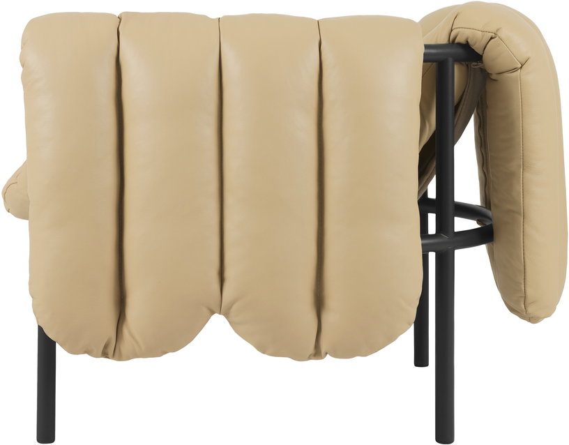 fauteuil-lounge-en-cuir-sable-et-acier-noir-puffy-hem-4